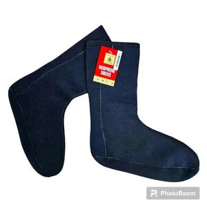 Northwest Territory black fleece lined neoprene socks #0-800774-119 L or XL NWT